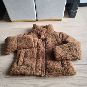 Abercrombie & Fitch teddy mini puffer